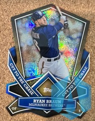 2013 Topps Cut To The Chase #CTC8 Ryan Braun Die Cut